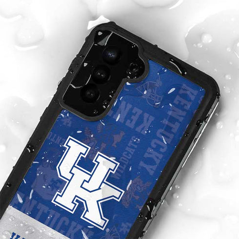 University of Kentucky Jersey Split Galaxy S24 Plus Waterproof Case